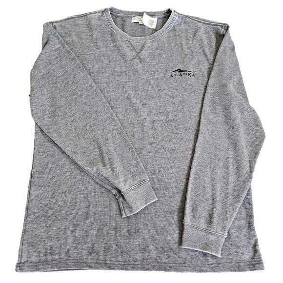 Sweatshirt Men 2XL Lot of 2 Gray Olive LS Under Armour Cold Gear Coconut Creek - Picture 7 of 15